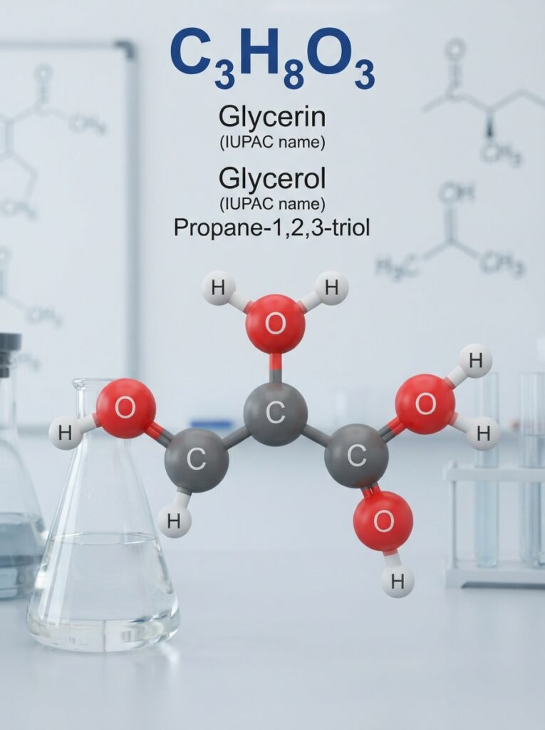 glycerin chemical formula 202607122104