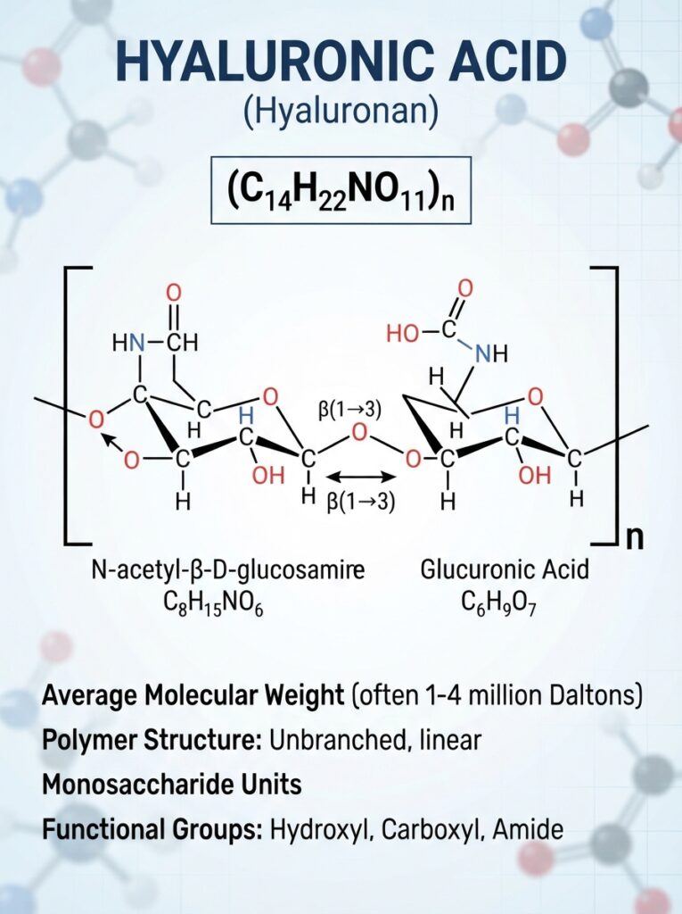 hyaluronic acid chemical formula 202607122106